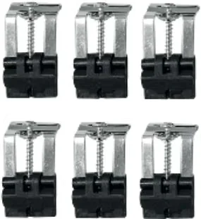 6 PZ GANCI PER FISSAGGIO LAVELLO INOX