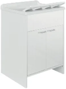 LAVATOIO CON MOBILE IN PVC CON TAVOLA