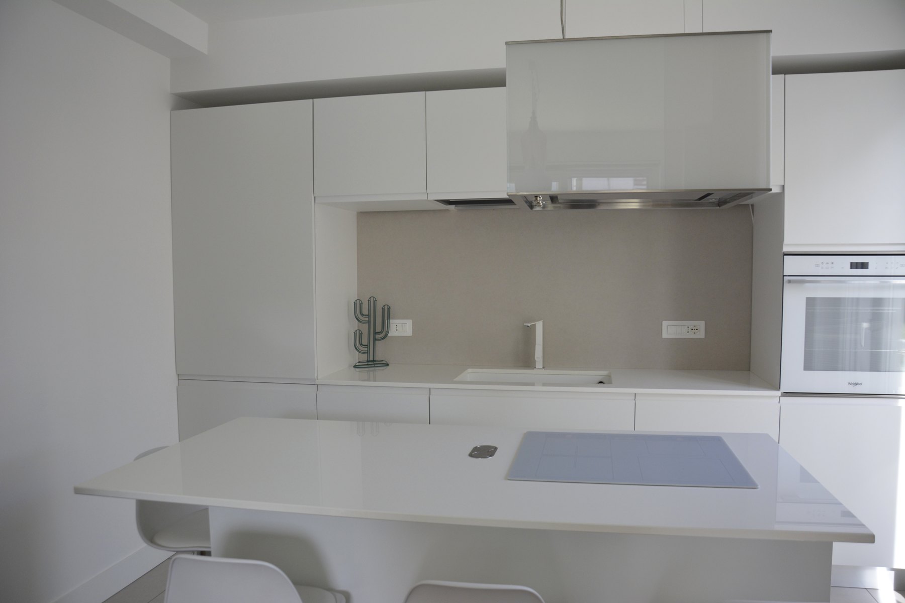 PIANO CUCINA BIANCO LAPITEC